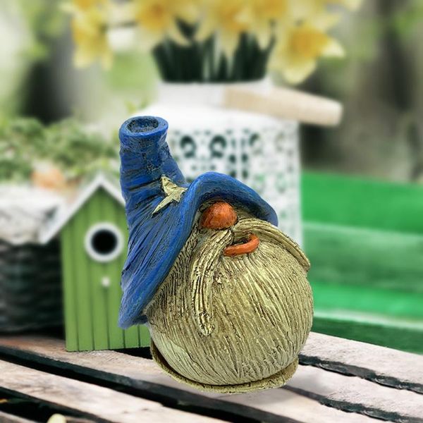

fragrance lamps resin dwarf incense burner gnome censer stick holder home studio decor for living room