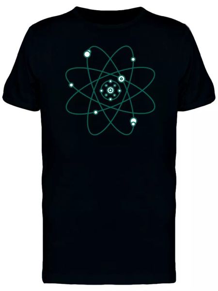 

Atom Minimal Art Tee Men's -Image by Shutterstock, White;black