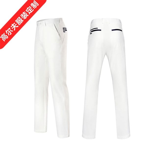 

outdoor clothing autumn winter men's golf pants straight tube soft and comfortable ball suit, Black