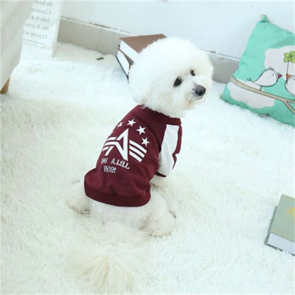 

the dog clothes spring and summer pet cotton elastic dog clothing