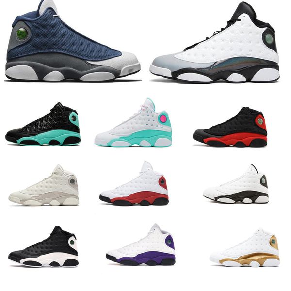 

2022 new 13 13s island dunk men's basketball shoes playground hyper royal bred flint he got game lucky green retro women's sports
