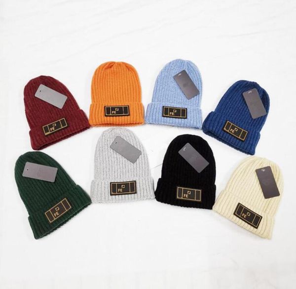 

luxury men women wool knitted beanie hat brand designer letter printing embroidery cashmere knitted hats casual outdoor sports skull caps, Blue;gray