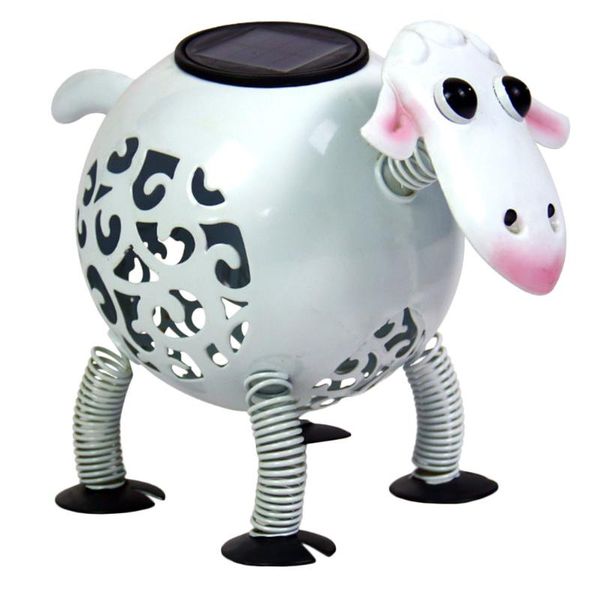 

solar lamps 1pc outdoor modeling light chic solar-powered novel garden silver