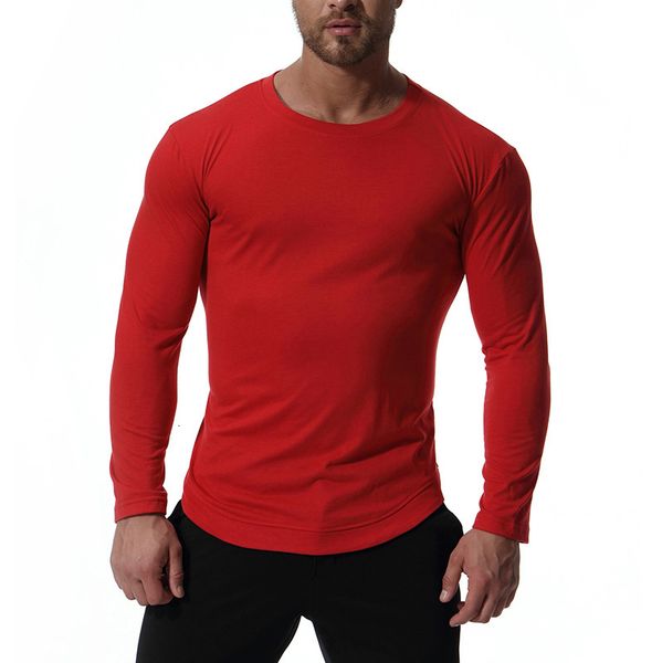 

men's t-shirts autumn t men's shirt funny long sleeve solid t-shirts clothing, White;black