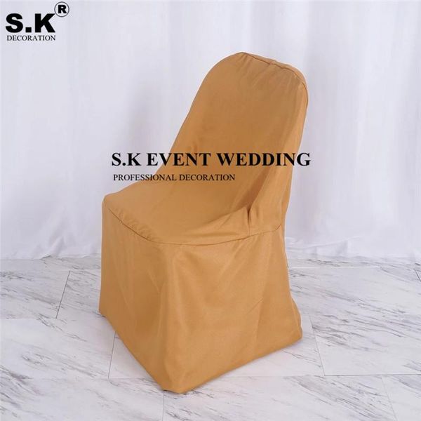 

chair covers banquet polyester folding cover for wedding event decoration