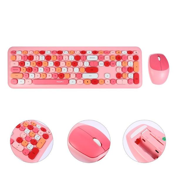 

keyboard mouse combos 2.4g wireless set deskpc office gaming and