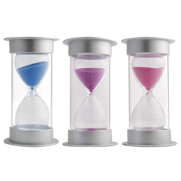 

other clocks & accessories 45 minutes hourglass,modern sand timer with for mantel office desk coffee table book shelf curio cabinet or end c