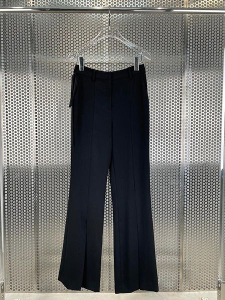

women's pants & capris early autumn of 2021 the waste vented 0812, Black;white