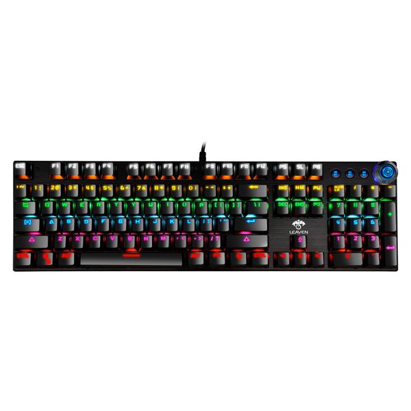 

keyboard cracked k990 knob luminous mechanical