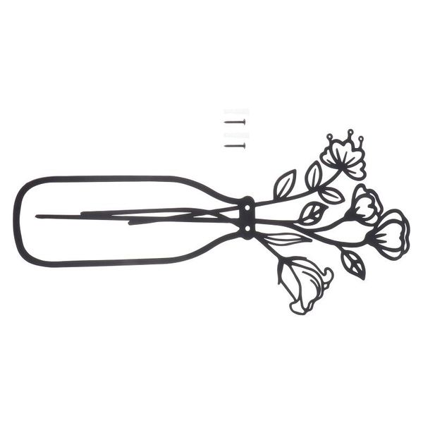 

vases 1pc flower vase design wall pendant iron hanging decor outdoor