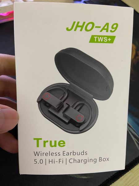 

a9 tws bluetooth earphones true wireless earbuds 8 hours music bluetooth 5.0 wireless earphone waterproof sport headphone
