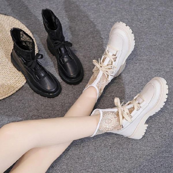 

boots net summer fashion embroidered -selling korean style zipper ladies short tube temperament single boots., Black