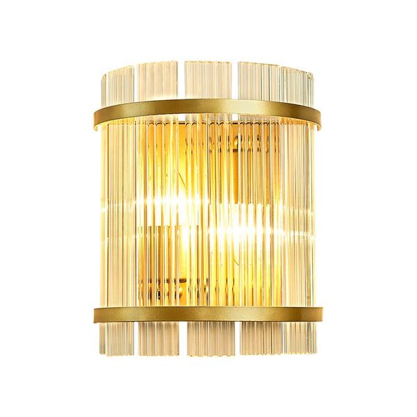 

modern crystal wall lamp luxury led light designer selected sconce living room bedroom bedside indoor luminarias
