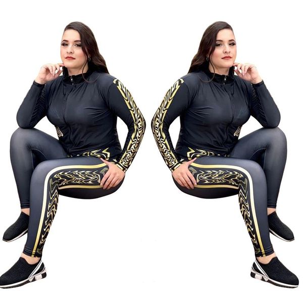

women's two piece pants 2021 winter set women long sleeve hooded zipper pocket sporty jackets+leggings matching sets workout stretchy o, White