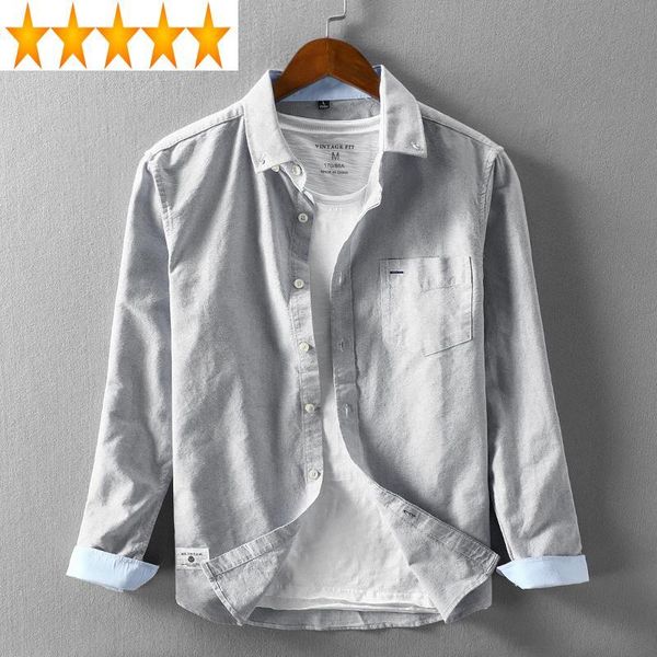 

spring summer long men's sleeve shirt korean clothes pure cotton shirts men 2021 camisas para hombre kj4659 casual, White;black