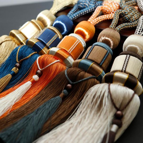 

novelty items curtain rope strap hook light luxury nordic accessories wall drawstring ball european simple modern