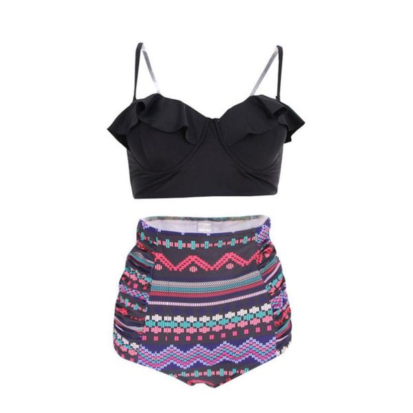 

bras sets separates costume swimsuit for ladies push-up padded bra bodycons off shoulder bathing suit underwear set 40mr04, Red;black