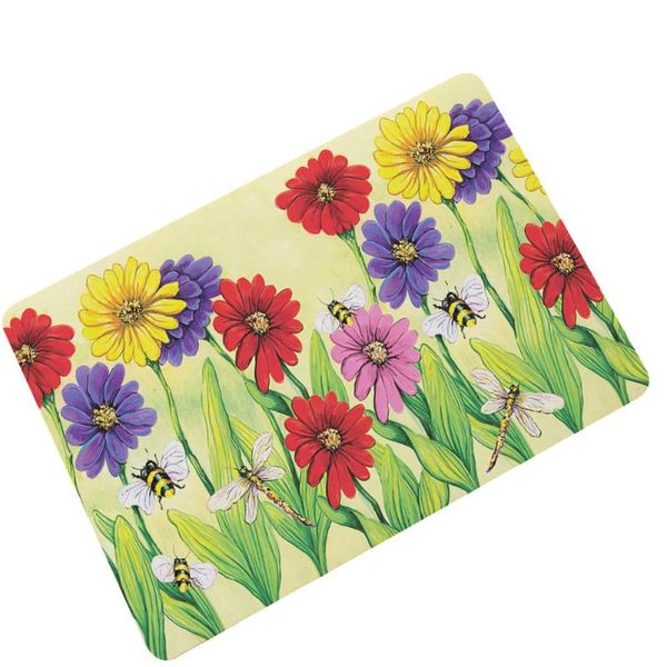 

bath mats rubber doormat home decor outdoor carpet rug anti-slip mat floral printed floor for child bedroom and kitchen