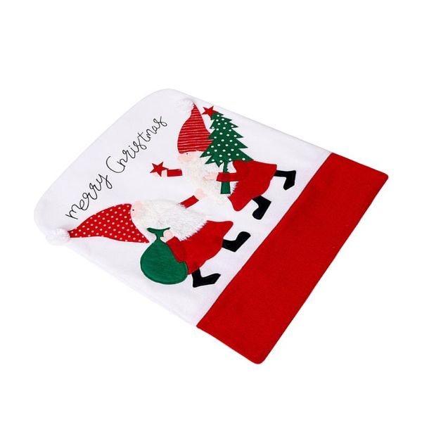 

chair covers 1pc christmas cover santa claus slipcover xmas sleeve ornament