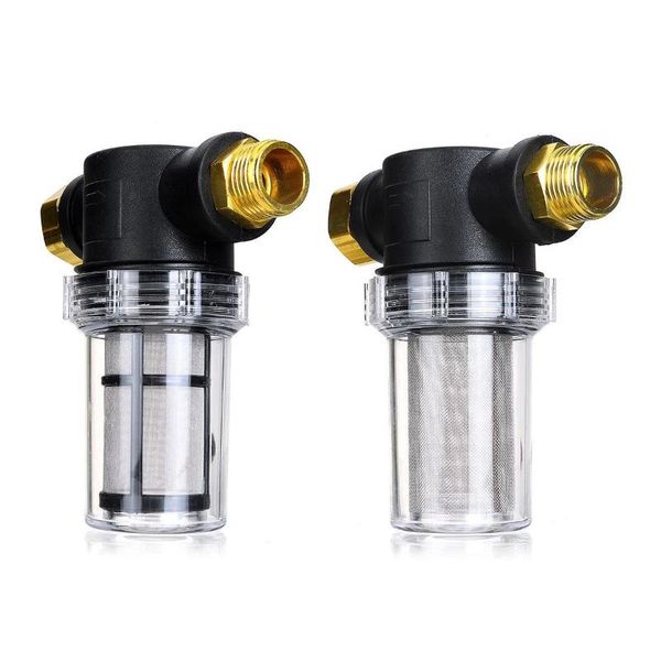 

watering equipments water spigot connection metal couplers mesh garden hose filter attachment 40/100 for pressure washers pump inlet 3/4 inc