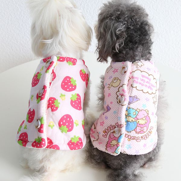 

petstyle autumn and winter air cotton vt cat cloth pet teddy bear dog