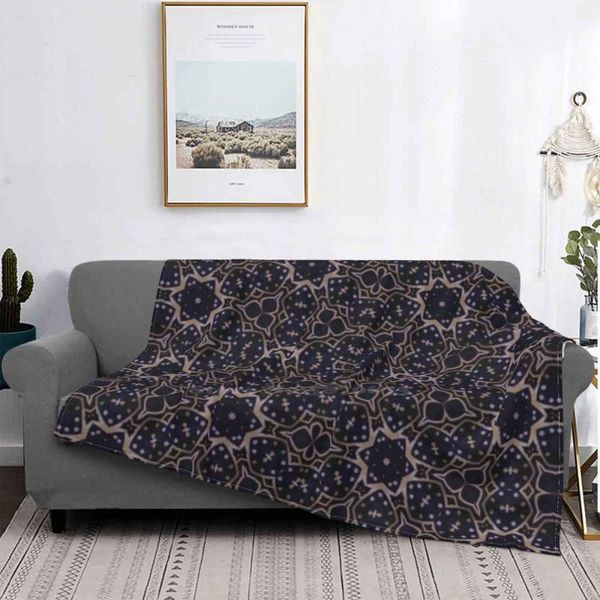 

blankets ed four seasons comfortable warm soft throw blanket moroccan roxanne sterling laurelcanyon sapphire blue worn aged bandana navy