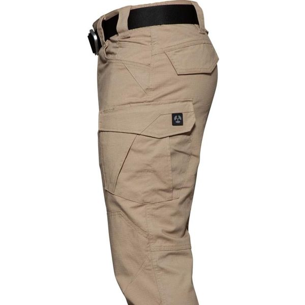 

men's pants archon outdoor urban cotton stretch tactical casual mountain hiking overalls cargo men, Black