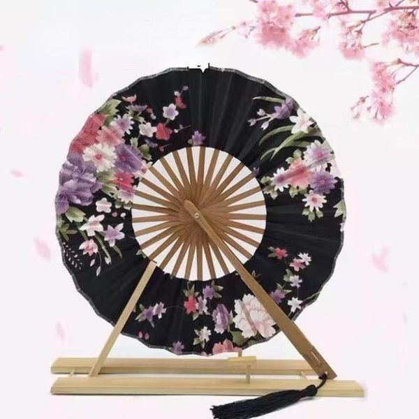 

other home decor expand 360-degree bamboo group windmill fan portable antique folding