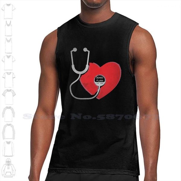 

music songs style genre heart beating for flava black white sleeveless tank men women red pulse, White;black