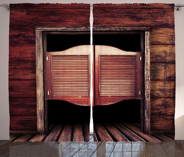 

curtain & drapes western curtains old rustic wooden door and wild west cowboy antique bar saloon picture living room bedroom window