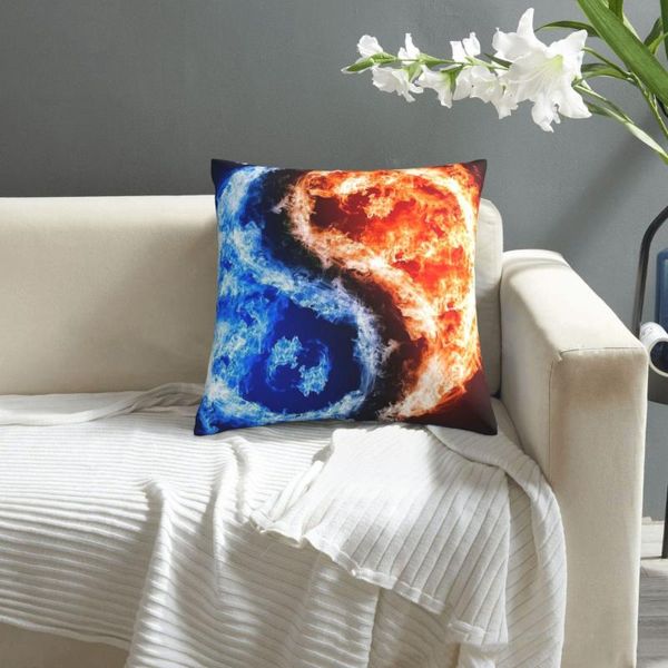 

pillow yin yang pillowcase printed cushion cover sofa waist