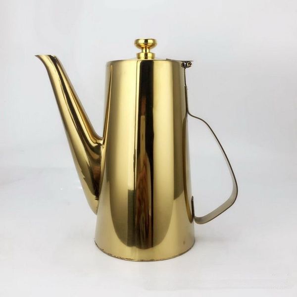 

water bottles stainless steel long mouth teapot fruit juice pot cold kettles 2000ml