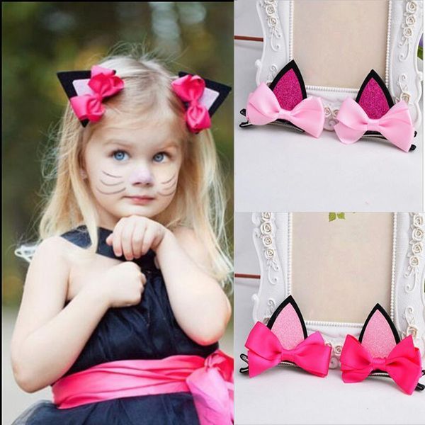 

1pc kids children cat ears hairclips hair clip claw hairpin accessories baby girls hairpins barrettes headwear for girl1