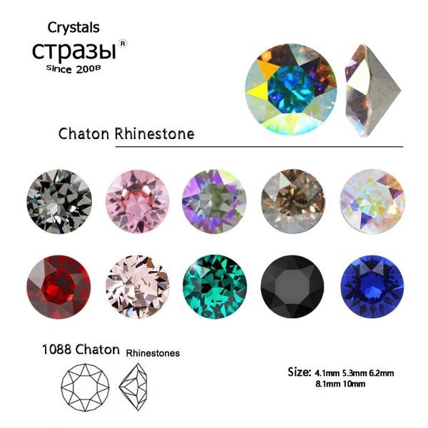 

nail art decorations ctpa3bi crystal 10pcs 4.1mm rhinestones strass oval jewels glass beads glitter stones for clothes accessories decoratio, Silver;gold