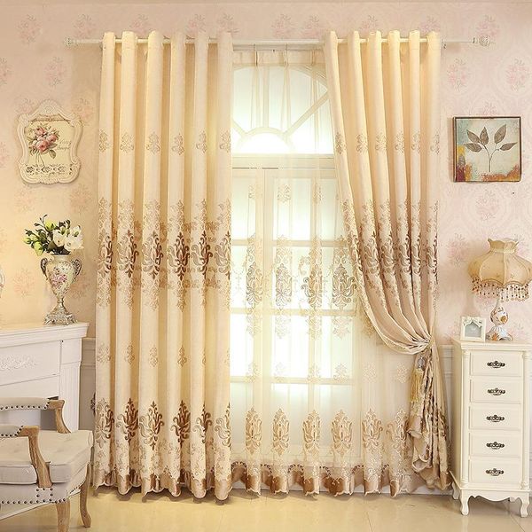 

curtain: 2 m width, 2.7 height, pieces tulle: 1 piece 3 curtain & drapes