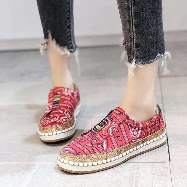 

Casual shoes -43 large flat shoes for women VKG0, White