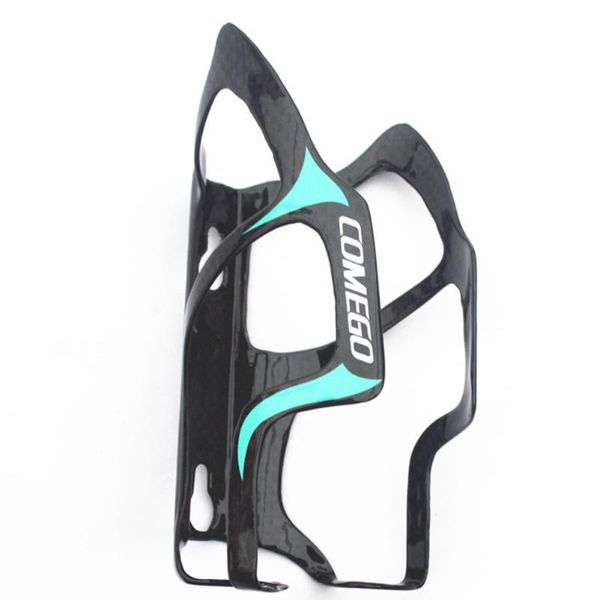 

bike bicycle bottle cage carbon fiber full gloss holder lightweight mtb water bottles & cages