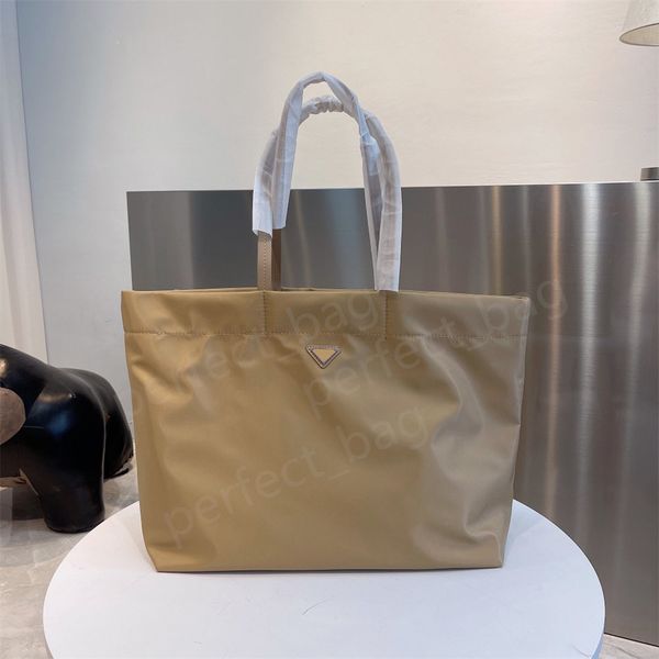 

designer classic fashion luxury women's shopping bags handbag nylon material tote