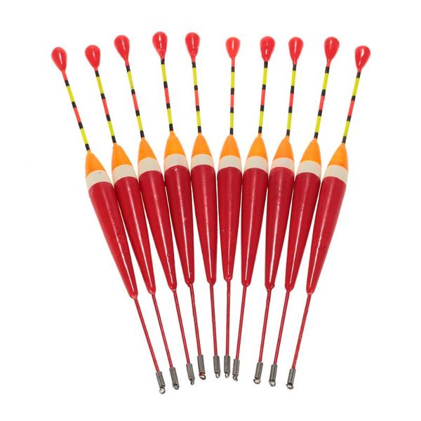 

fishing accessories 10pcs multi-purpose light floaters angling equipment floats set buoyant bite indicator float buoy