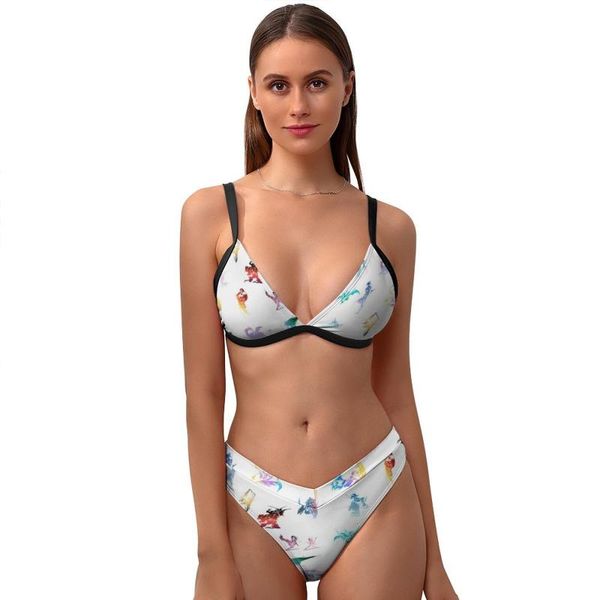 

one-piece suits final fantasy bikini swimsuit deep v sweet swimwear festival for big breasts sale 2 piece bathing suit