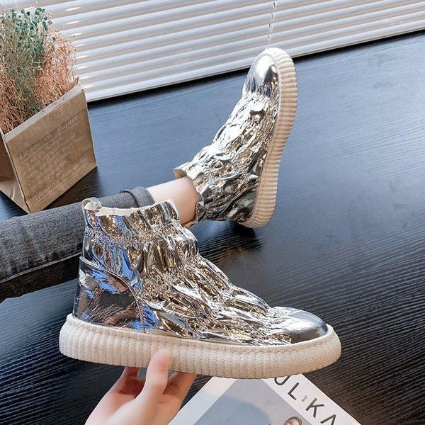 

boots high-short ankle bling down cloth women winter warm shoes plush snow for black/sliver sneakers waterproof1