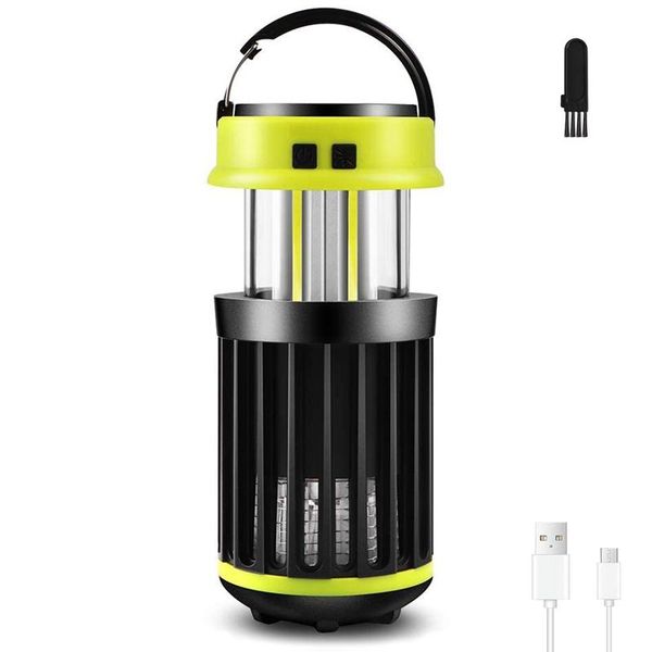 

storage bags rechargeable camping lantern with bug zapper,stretchable led lantern,3 modes brightness and solar charging portable