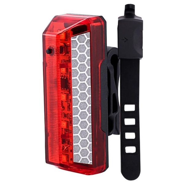 

bike lights 1pcs rear light rechargeable led safety warning night tail
