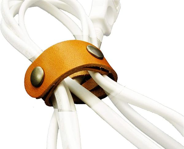 

cable holder 5 sets, wire holder, leather electronic equipment, for musical instruments dog collars & leashes