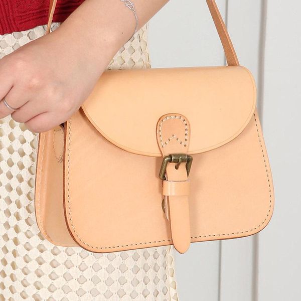 

johnature retro genuine leather women shoulder bags 2021 nature first layer cowhide versatile messenger