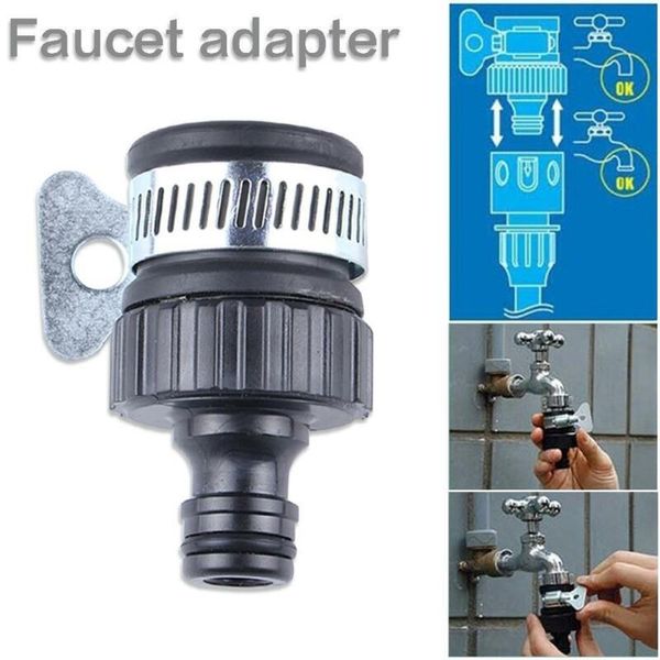 

kitchen faucets universal connection nipple quick water pipe hose collar lock standard