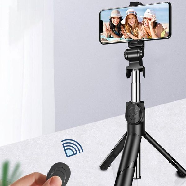 

selfie monopods tripod stick xt02 mobile phone holder live support remote control retractable horizontal and vertical