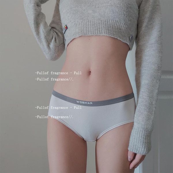 

women's panties cotton underwear briefs female underpants solid color pantys lingerie cute for women, Black;pink