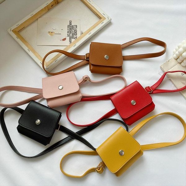

children mini waist bag leather fanny pack for kids boy girl chest bag toddler fanny packs baby belt