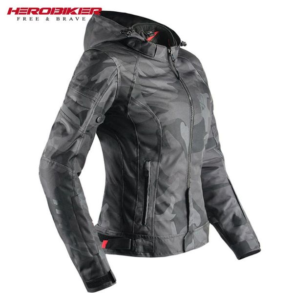 

motorcycle apparel herobiker jacket women riding motocross enduro racing moto windproof coldproof motorbike clothing